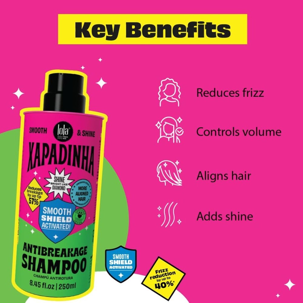 Šampūnas nuo plaukų slinkimo ir lūžinėjimo Lola Cosmetics Xapadinha 250 ml