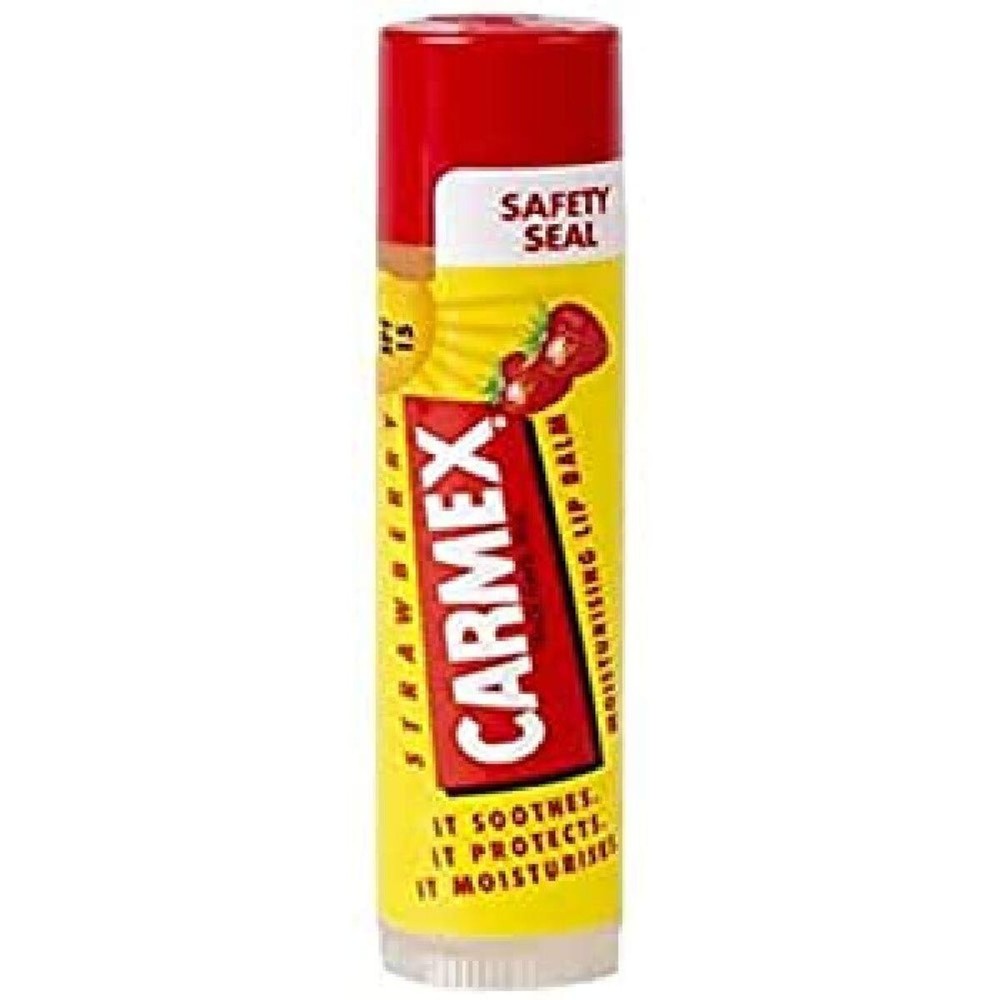 Balsam de buze hidratant Carmex 171484 Galben Spf 15 15 ml Căpșună