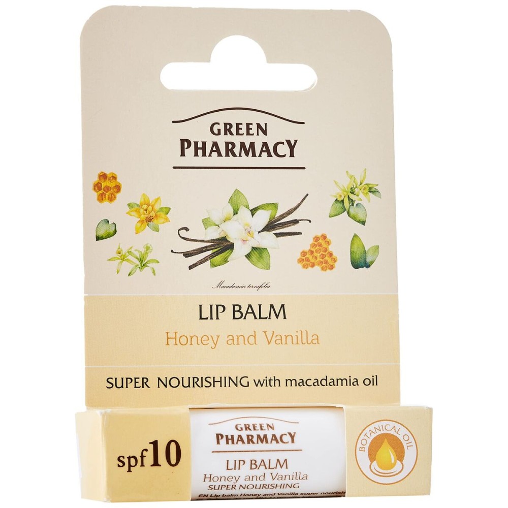 Balsam de Buze Green Pharmacy Honey and Vanilla 3,6 g Crem