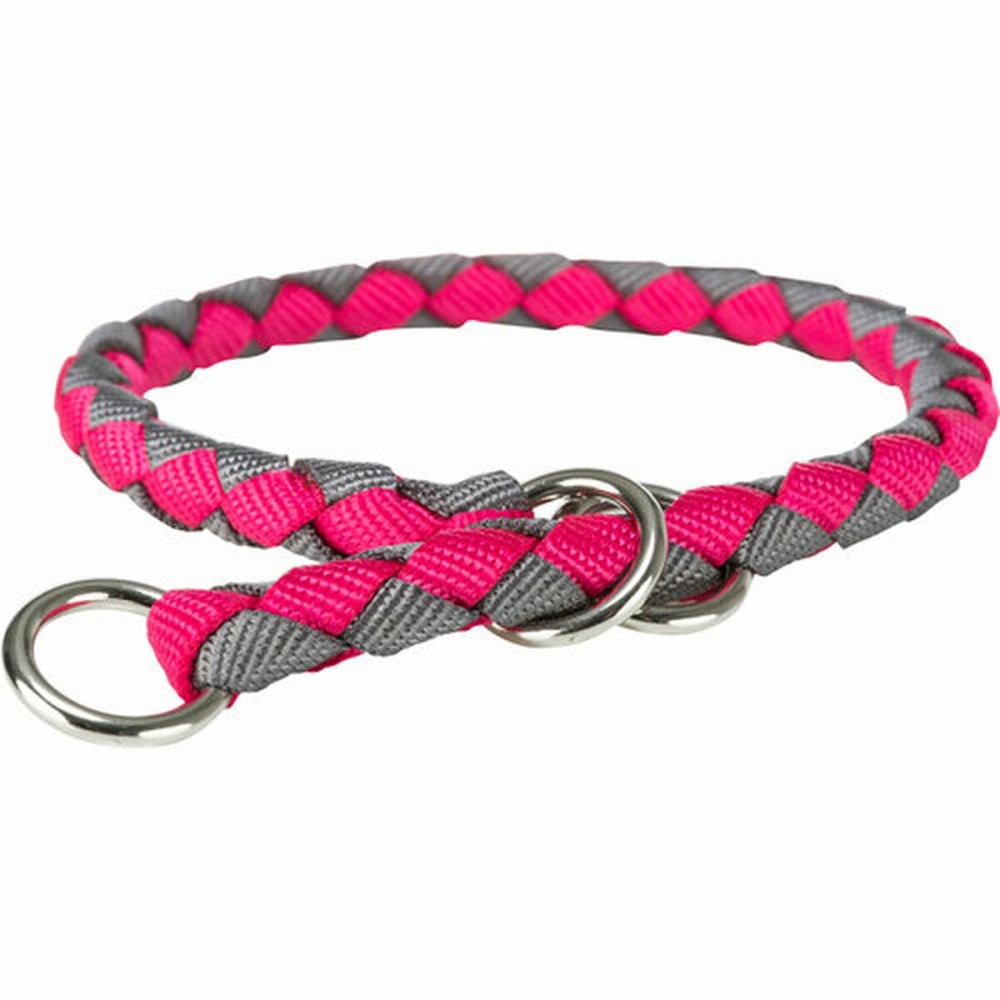 Zgarda de antrenament Trixie Cavo Grafit Fucsia 25-31 cm