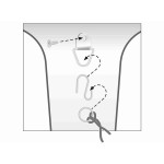 Plasă de siguranță Trixie Negru 120 × 100 CM