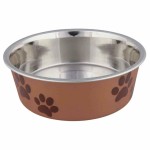 Dispozitiv de hrănire pentru câini Trixie Oțel inoxidabil Ø 12 cm 300 ml