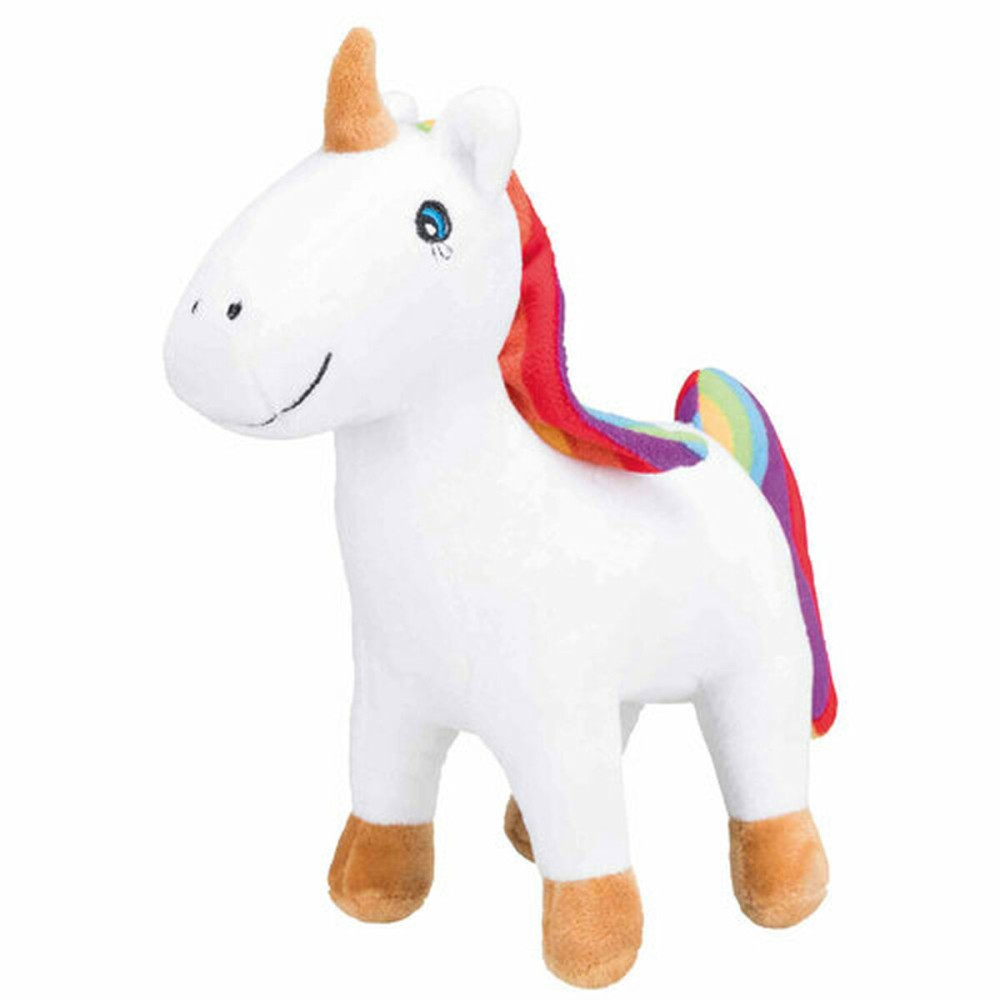 Jucărie din pluș pentru câini Trixie Poliester Flauș Unicorn 25 cm