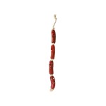 Jucărie pentru câini Trixie Sausages on a Rope 75 cm Maro Vynils Cârnați