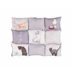 Pat pentru câine Trixie Gri Patchwork