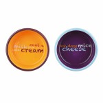 Dispozitiv de hrănire pentru pisici Trixie Eat on Feet Portocaliu Albastru deschis Liliachiu Ceramică Fier Ø 12 cm (2 Unități)