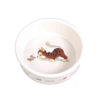 Dispozitiv de hrănire pentru pisici Trixie Alb