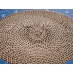 Suport de Ascuțit Gheare pentru Pisici Trixie Albastru Carton Plastic Ø 33 cm