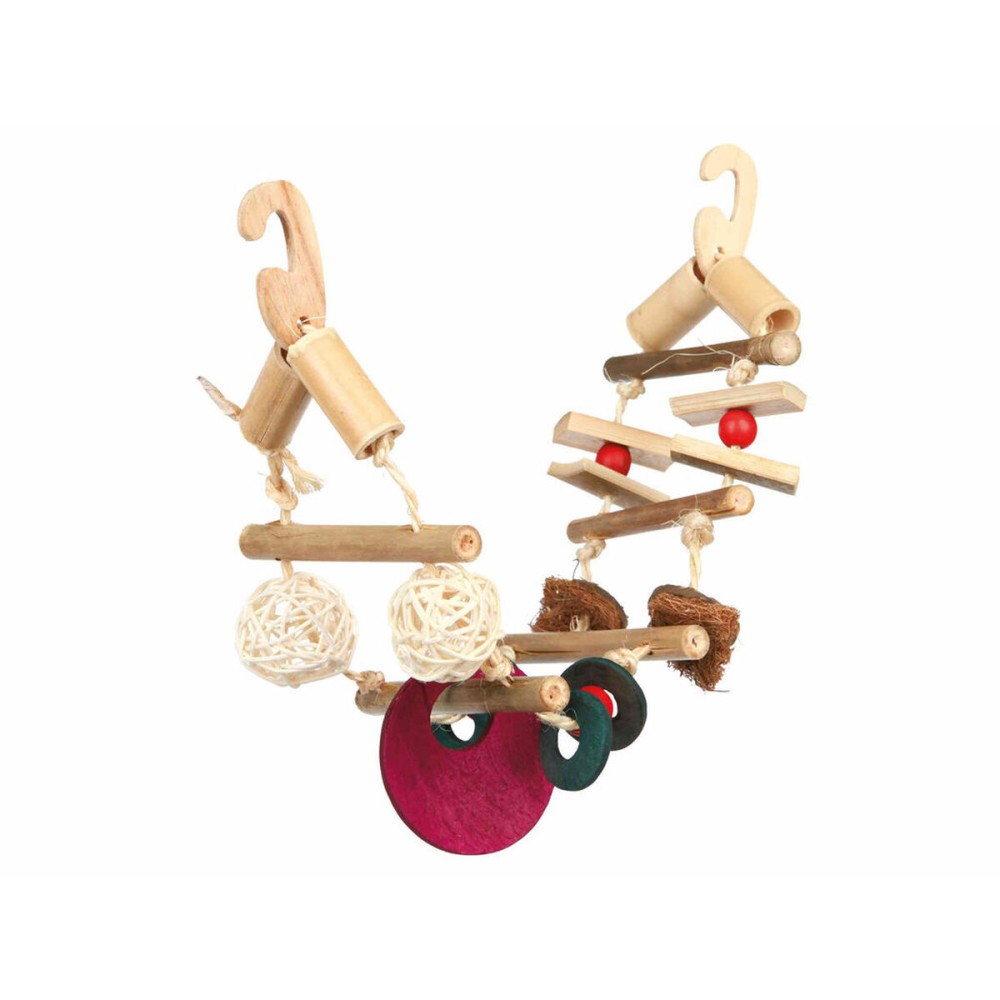 Jucărie pentru păsări Trixie Multicolor 45 cm Pod