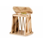 Castron de hrană pentru animale de companie Trixie Lemn 25 X 22 X 18 CM Maro