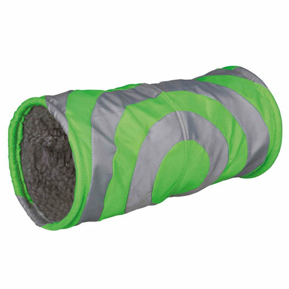 Tunel pliabil pentru animale de companie Trixie Verde Gri Ø 15 × 35 CM
