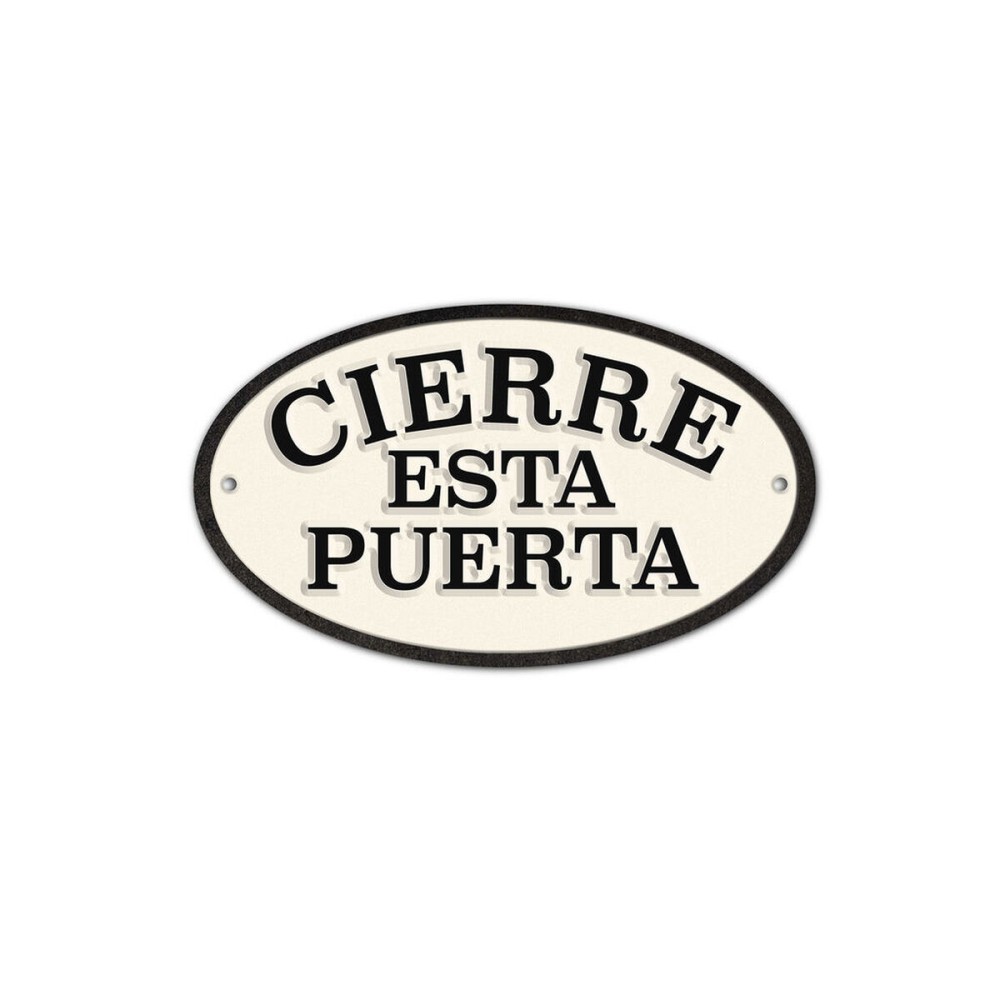 Placă Magnet & Steel Cierre esta Puerta 16,3 x 9,5 cm