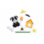 Magneți Magnet & Steel Câine Multicolor Metal 9 Piese