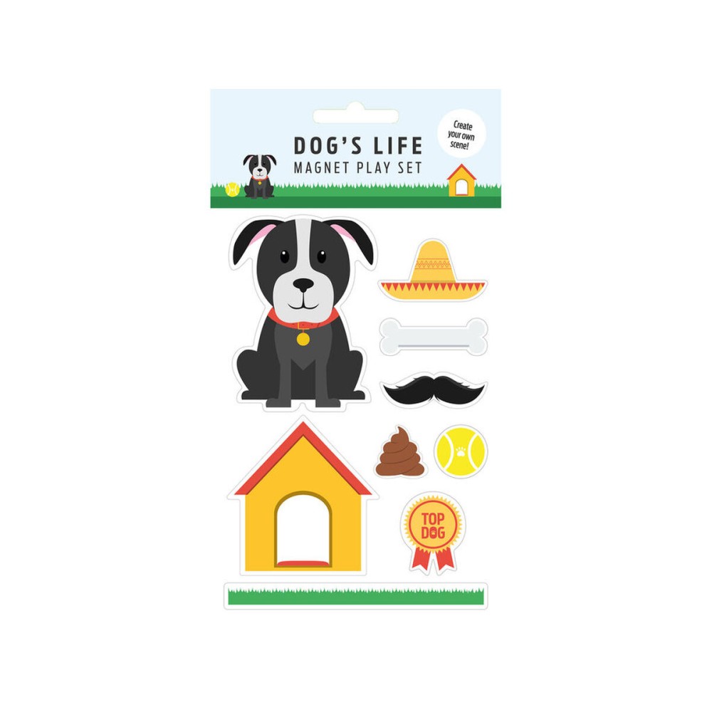 Magneți Magnet & Steel Câine Multicolor Metal 9 Piese