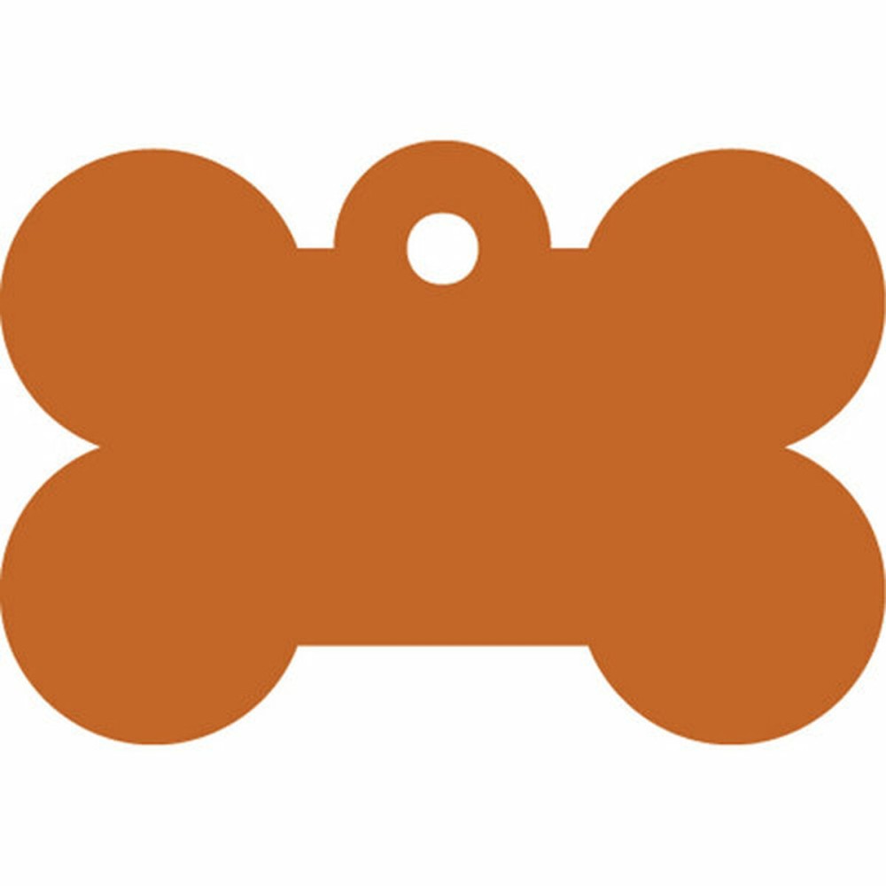 Placă de identificare pentru guler Imarc Bone Portocaliu