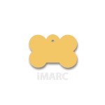 Placă de identificare pentru guler Imarc Bone Galben