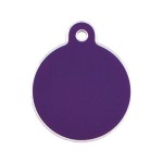 Placă de identificare pentru guler Imarc Circle Liliachiu