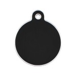 Placă de identificare pentru guler Imarc Circle Negru