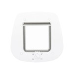 Ușiță pentru pisică Trixie Alb Plastic 27 × 26 CM