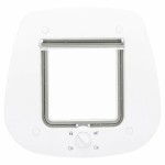 Ușiță pentru pisică Trixie Alb Plastic 27 × 26 CM