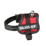Ham pentru câini Julius K9 Power Roșu 1 Baby 1 (XS)