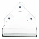 Dispozitiv de hrănire pentru păsări Trixie Transparent 225 ml 15 × 15 × 6 CM