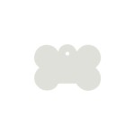 Placă de identificare pentru guler Imarc Bone Alb