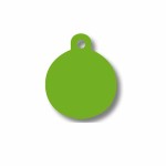 Placă de identificare pentru guler Imarc Circle Verde