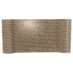 Suport de Ascuțit Gheare pentru Pisici Trixie Gri deschis 38 × 6 × 18 cm