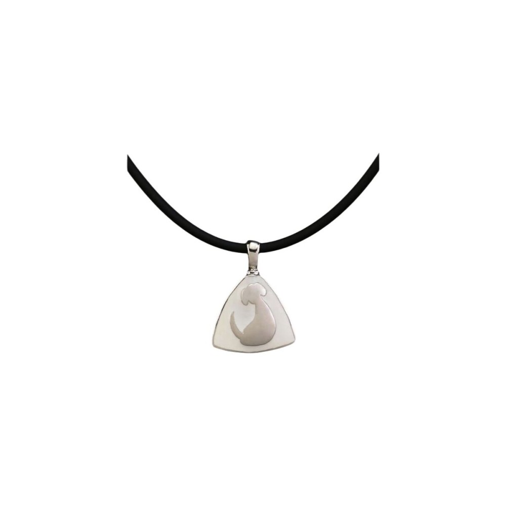 Pandantiv Damă Pet Zen 15 X 16 MM Argintiu