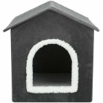 Colibă Trixie Livia Alb Gri închis 38 × 41 × 44 cm