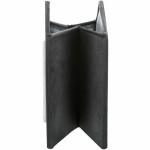 Colibă Trixie Livia Alb Gri închis 38 × 41 × 44 cm