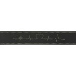 Zgardă pentru câini Trixie Heartbeat Negru L 47-55 cm