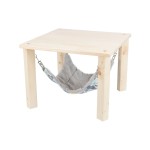 Hamac Suspendat Trixie Gri Piersică 37 × 29 × 37 cm Lemn