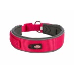 Zgardă pentru câini Trixie Premium Grafit Fucsia M/L 40-48 cm