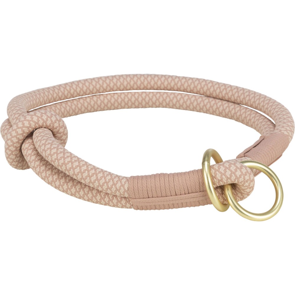 Gulerele de dresaj pentru câini Trixie Soft Rope Roz L 50 cm
