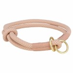 Gulerele de dresaj pentru câini Trixie Soft Rope Roz L/XL 55 cm