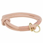 Gulerele de dresaj pentru câini Trixie Soft Rope Roz S 35 cm