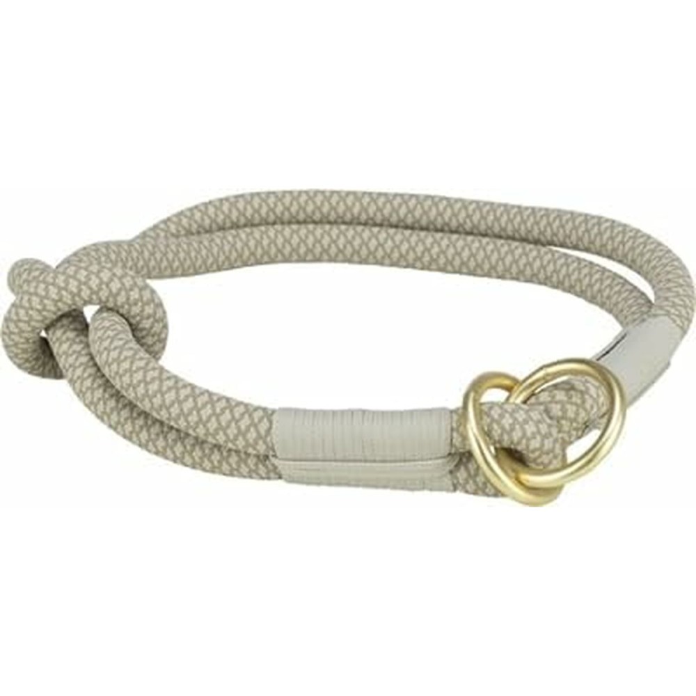 Gulerele de dresaj pentru câini Trixie Soft Rope Gri Gri deschis XS/S 30 cm