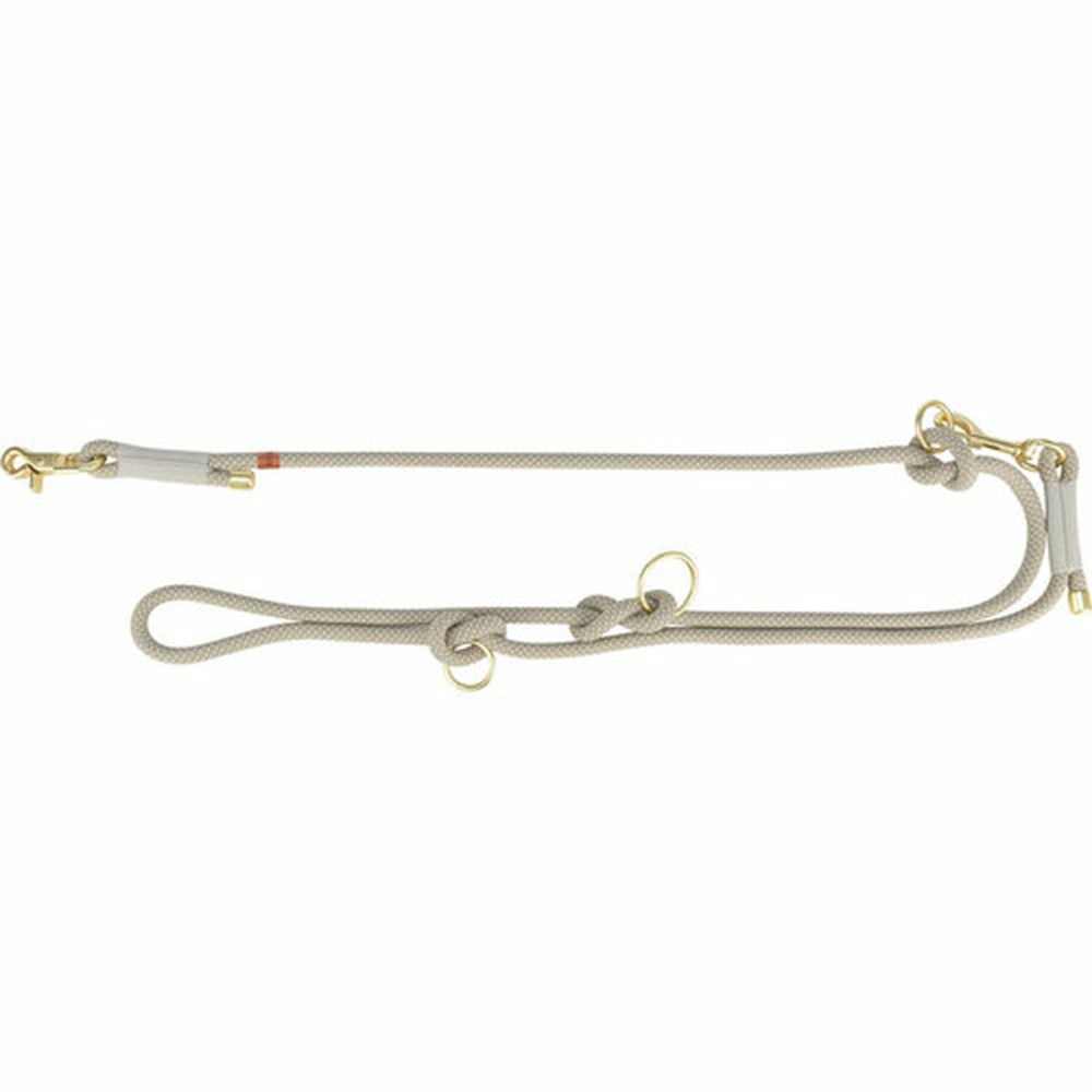 Lesă reglabilă pentru câine Trixie Soft Rope Gri Gri deschis L L/XL