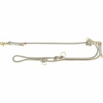 Lesă reglabilă pentru câine Trixie Soft Rope Gri Gri deschis L L/XL