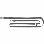 Lesă reglabilă pentru câine Trixie CityStyle Negru M/L