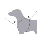 Ham pentru câini Trixie Premium Trekking Portocaliu Grafit S