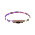 Guler LED pentru animale de companie Trixie Multicolor Silicon Plastic