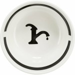 Dispozitiv de hrănire pentru câini Trixie Alb Negru Ø 13 cm 250 ml