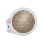 Suport de Ascuțit Gheare pentru Pisici Trixie Alb Plastic 35 × 2,5 × 29,5 cm