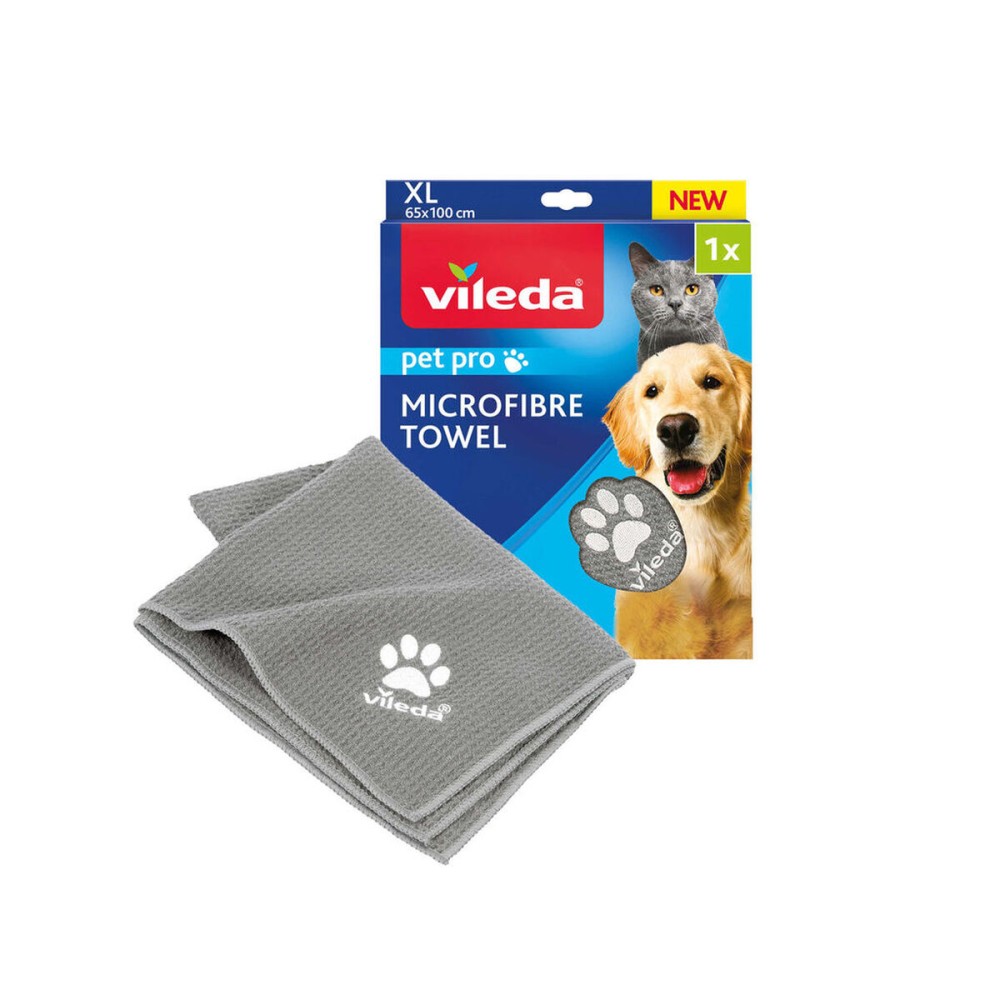 Prosop din Microfibră Vileda 172651 Gri XL 65 x 100 cm