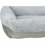 Pat pentru câine Trixie Livia Soft Gri 100 x 70 cm