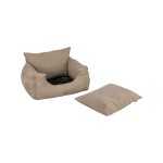 Scaun Auto pentru Câini Trixie Gri Maroniu 55 x 30 x 50 cm