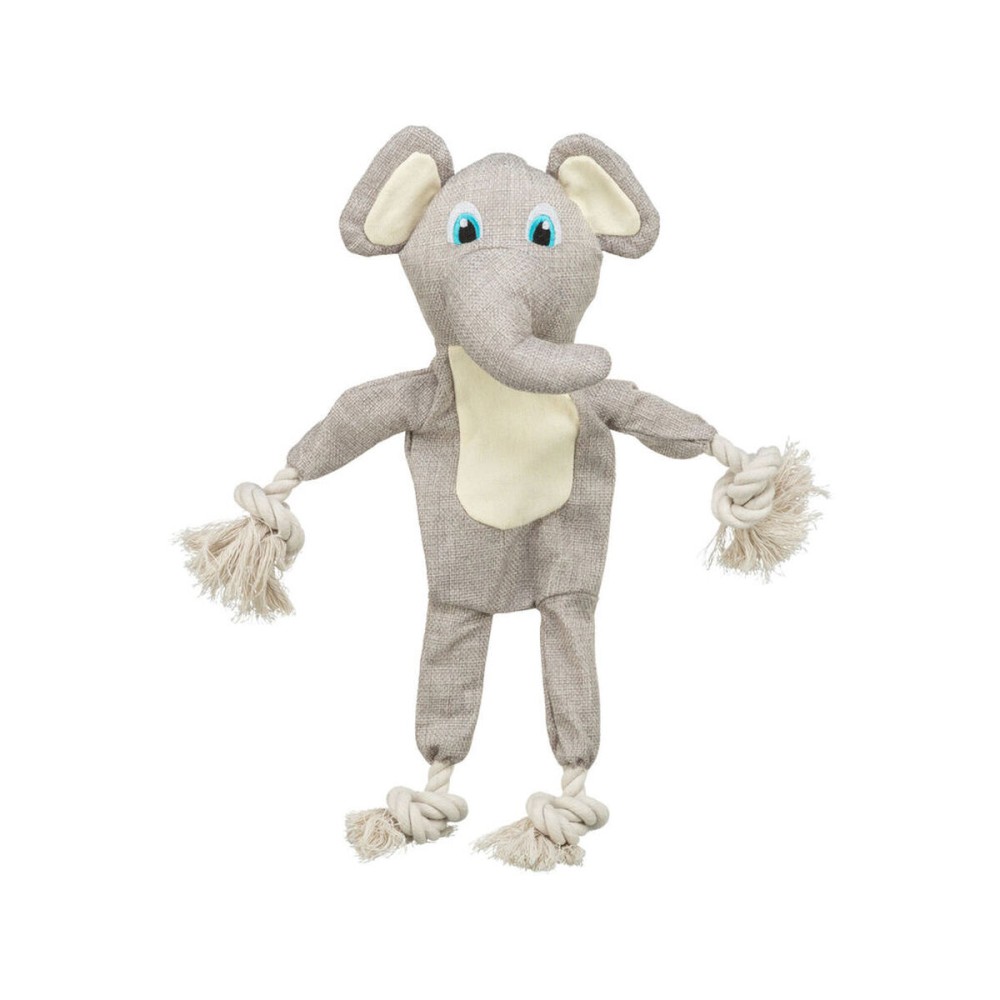 Jucărie din pluș pentru câini Trixie Poliester Elefant 42 cm